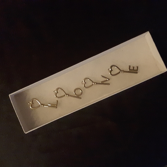 L O V E  Letters Key Charms - Picture 2 of 6